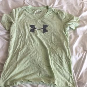 Light green tee shirt
